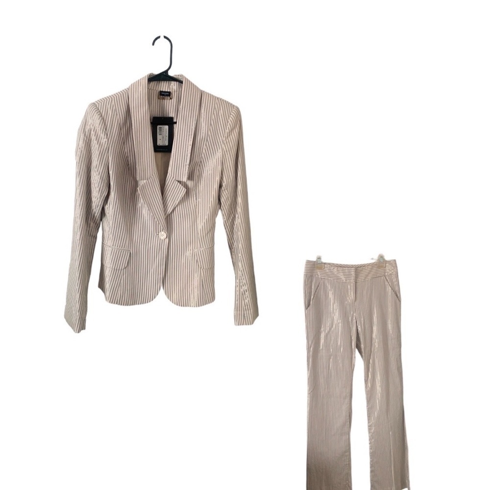 Guess by Marciano Striped Blazer and Pants